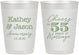 Personalized Anniversary 10 oz Frosted Cups - Cheers To 55 Years | 80018