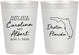 Personalized Anniversary 10 oz Frosted Cups - 20th Wedding | 80031