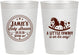 Personalized Baby Shower 10 oz Frosted Cups - Little Cowboy | 90003