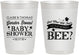 Personalized Baby Shower 10 oz Frosted Cups - Little Honey Bee | 90018