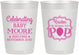 Personalized Baby Shower 10 oz Frosted Cups - Going To Pop | 90040