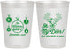 Personalized Baby Shower 10 oz Frosted Cups - Oh My Deer Christmas | 90051