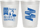 Personalized Baby Shower 10 oz Frosted Cups - Stork | 90073