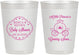 Personalized Baby Shower 10 oz Frosted Cups - Princess Coming Soon | 90085