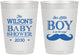 Personalized Baby Shower 10 oz Frosted Cups - Little Boy | 90092