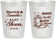 Personalized Baby Shower 10 oz Frosted Cups - Boot Scootin | 90106