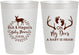 Personalized Baby Shower 10 oz Frosted Cups - Oh My Deer | 90123