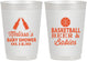 Personalized Baby Shower 10 oz Frosted Cups - Basketball Beer Babies | 90134