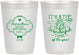 Personalized Baby Shower 10 oz Frosted Cups - Christmas | 90190
