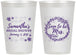 Personalized Bridal Shower 12 oz Frosted Cups - Soon To Be Mrs | 100004