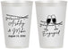 Personalized Engagement 12 oz Frosted Cups - Engaged | 10007