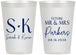 Personalized Engagement 12 oz Frosted Cups - Future Mr And Mrs | 10012