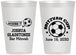 Personalized Bar Mitzvah 12 oz Frosted Cups - 13th Birthday Soccer | 110008