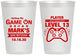 Personalized Bar Mitzvah 12 oz Frosted Cups - 13th Birthday Video Game | 110013