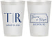 Personalized Wedding 12 oz Frosted Cups - Kansas | 115
