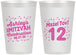 Personalized Bat Mitzvah 12 oz Frosted Cups - 12th Birthday Mazel Tov | 120007