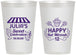 Personalized Bat Mitzvah 12 oz Frosted Cups - 12th Birthday Cupcake | 120010
