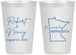 Personalized Wedding 12 oz Frosted Cups - Minnesota | 122
