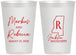 Personalized Wedding 12 oz Frosted Cups - Mississippi | 123