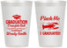 Personalized Graduation 12 oz Frosted Cups - Class Of 2027 Crawfish Boil | 130001
