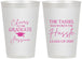 Personalized Graduation 12 oz Frosted Cups - Class Of 2027 Tassel Hassel | 130010