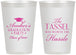 Personalized Graduation 12 oz Frosted Cups - Class Of 2027 Tassel Hassel | 130030