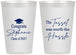 Personalized Graduation 12 oz Frosted Cups - Class Of 2027 Tassel Hassel | 130031