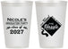 Personalized Graduation 12 oz Frosted Cups - Class Of 2027 Tassel Hassel | 130032