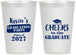 Personalized Graduation 12 oz Frosted Cups - Class Of 2027 Cheers Graduate | 130034