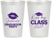 Personalized Graduation 12 oz Frosted Cups - Class Of 2027 Kiss My Class | 130041