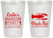 Personalized Graduation 12 oz Frosted Cups - Class Of 2027 Crawfish Boil | 130042