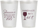 Personalized Graduation 12 oz Frosted Cups - Class Of 2027 Wined A Lot | 130044