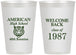 Personalized Class Reunion 12 oz Frosted Cups - Class Of 1987 40 Year | 140013