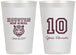 Personalized Class Reunion 12 oz Frosted Cups - Class Of 2017 10 Year | 140015