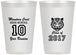Personalized Class Reunion 12 oz Frosted Cups - Class Of 2017 10 Year | 140020