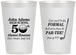 Personalized Class Reunion 12 oz Frosted Cups - Class Of 1977 50 Year | 140024