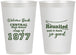 Personalized Class Reunion 12 oz Frosted Cups - Class Of 1977 50 Year | 140029