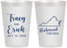 Personalized Wedding 12 oz Frosted Cups - Virginia | 145