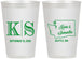 Personalized Wedding 12 oz Frosted Cups - Washington | 146