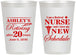 Personalized Retirement 12 oz Frosted Cups - Nurse | 150029