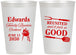 Personalized Family Reunion 12 oz Frosted Cups - Bbq Reunited | 160001