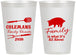 Personalized Family Reunion 12 oz Frosted Cups - Bbq Barbeque | 160002