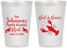 Personalized Family Reunion 12 oz Frosted Cups - Crawfish Boil | 160005