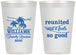 Personalized Family Reunion 12 oz Frosted Cups - Beach Reunited | 160010