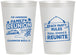 Personalized Family Reunion 12 oz Frosted Cups - Beach Reunite | 160011