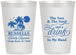 Personalized Family Reunion 12 oz Frosted Cups - Sun Sand Drink Beach | 160015