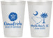 Personalized Family Reunion 12 oz Frosted Cups - South Carolina | 160018