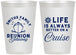 Personalized Family Reunion 12 oz Frosted Cups - Cruise Nautical | 160022