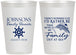 Personalized Family Reunion 12 oz Frosted Cups - Cruise Nautical | 160024