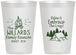 Personalized Family Reunion 12 oz Frosted Cups - Camping | 160045